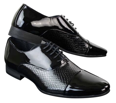 patent leather men's shoes